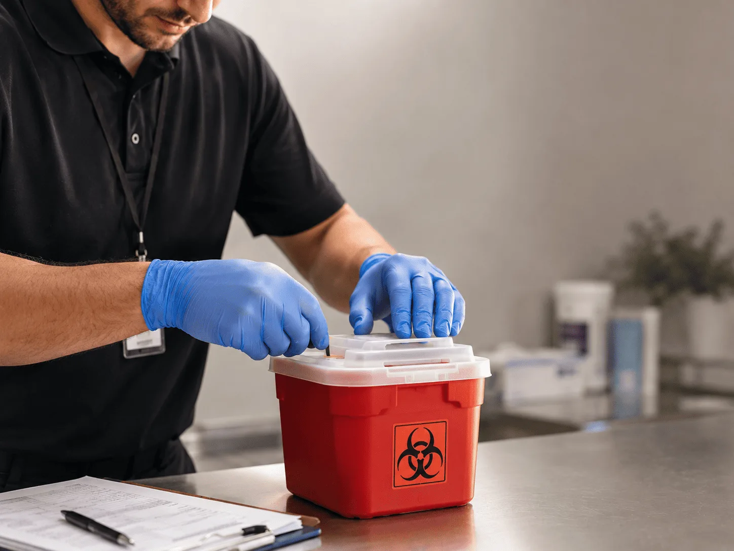 Why choose Sharps Waste Disposal in Hardtner, KS